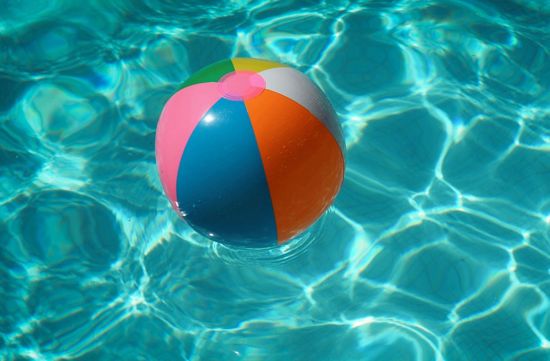 colorful ball in pool